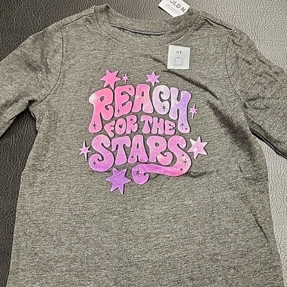 5 Long Sleeve Shirts- Girls 4T - Picture 2 of 3